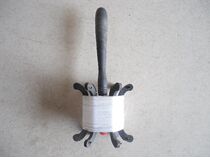 Weifang Kite With Wire Plastic Inflecter Flying Tool Equipment Hexagon Wheel Inflective Kite Wheel Wind Kite Wire Wheel