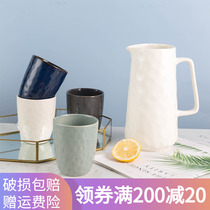 Jade Quan Brief Light Extravagant LUXURIOUS WITH SUIT CREATIVE EU STYLE CERAMIC CUP WITH HOME LIVING ROOM NORDIC WATER CUP COLD KETTLE