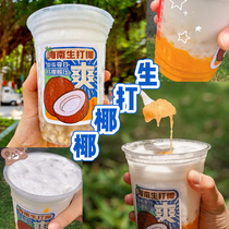 Raw Broccoli Coconut Milk Frozen Milk Coconut Frozen Powder Tea Shop Homemade Dessert Boudiner Special Raw Material Net Red Condo