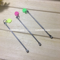 Good quality peach heart digging spoon ear digger ear digging ear cleaning device ear poaching ear bag ear bag department store