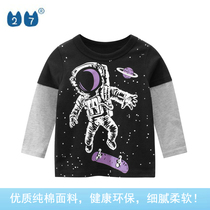 Special Cabinet Clearing House Special Price Children Clothing Spring New 2022 Boy Long sleeves T-shirt Childrens clothing Baby blouses
