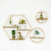 Nordic wall rack wrought Wall living room bedroom dining room wall pendant kitchen bathroom decorations