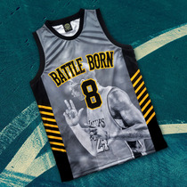 Street basketball jersey Kobe retired commemorative basketball uniform streetball mens training fitness uniform sports quick-drying sweat