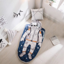  ins explosion-proof Nordic childrens room decoration quilt Mermaid princess baby sleeping bag kindergarten anti-kick quilt hug quilt