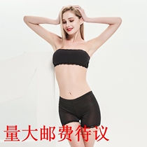 Explosive Ice Silk safety pants anti-light female summer lace size three-point leggings no trace insurance pants