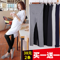 Pregnant women leggings spring and autumn wear pregnant women pants autumn and winter plus velvet padded fashion tide mom winter pants spring clothes