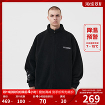 FPA autumn and winter lamb wool coat Guochao brand couples wear loose thickened cotton-padded jacket lamb velvet cotton-padded jacket men