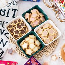 Edible Cake Decoration Cookies Grime High Star Chic Cookies Stars Cookies Pentagram Swing inserts