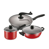 SUPOR SUPOR VTP1808T Imagination Classic Iron Pot Three Piece Set Wok Soup Pot Milk Pot