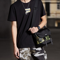 2019 new one-shoulder cross-body bag mens student sports tide brand dead fly bag casual simple messenger bag mens backpack