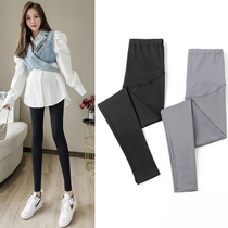Pregnant Woman Pants Spring Fall Outside Wearing Fashion Boomer Pure Cotton Shark Leather Pregnant Woman With Underpants Casual Little Leggings Spring Clothing