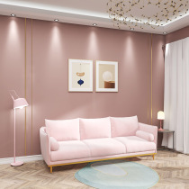 Pure Color Spot Bamboo Wood Fiber Wall Panel Bedroom Living Room Dirty Powder wall panel Childrens room Quick clothing Buttoned Plate Bean Sand Pink