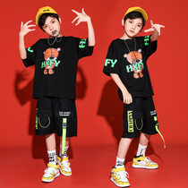 June 1 childrens performance clothing street dance tide dress boy hip hop suit national tide girl jazz dance costume show tide card