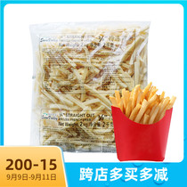 Xuechuan Agriculture Frozen Fries Straight Fries Straight French Fries Original Packing Western Baking Raw Materials 2kg