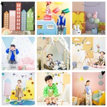 Exhibition new childrens real scene production 2020 studio photo props real decoration Photo studio photography real