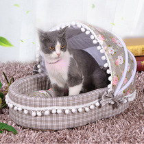 Cradle Dog cohorts Four Seasons Versatile Bi-Hermetic Small Dogs Teddy Winter Warm Dogs Bed Pets