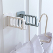 Creative row hook hanger Entrance wall wall coat hook hanger hook Wall multi-function folding hook