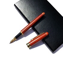 Rosewood mens signature pen Mahogany business office gift characteristic wooden pen Cultural creative writing new product