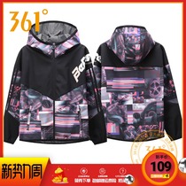 361 Degree Womens top 2020 Spring and Autumn New sweater jacket fashion full print casual womens coat