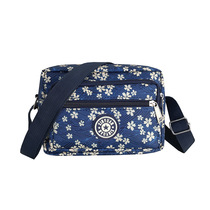 Light Mom Canvas Backpack Single Shoulder Span 100 Seniors Ladies Oxford Sports Small Sloping Satchel Hanging Bag
