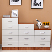 Modern simple living room drawer storage cupboard three or four five chest cabinet storage bedroom sorting multi-functional cupboard