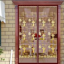  Anti-mosquito door curtain summer screen velcro 4cm lace mesh cartoon encrypted kitchen room door kindergarten toilet