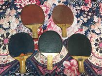  Ping-pong racket old racket Double happiness second-hand thrift nostalgic collection film and television props