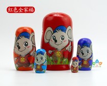 Matryoshka original 5-layer Mickey Mouse log high-end gift birthday gift Mouse 