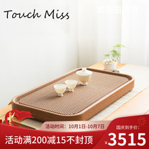 TOUCH MISS original Bakelite tea tray household tea table large drainage light luxury 32 electric Bakelite tea tray