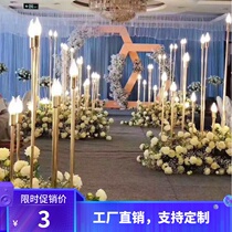  2019 new forest wedding dragon ball road guide light Chinese wedding scene layout outdoor wrought iron props decorative light