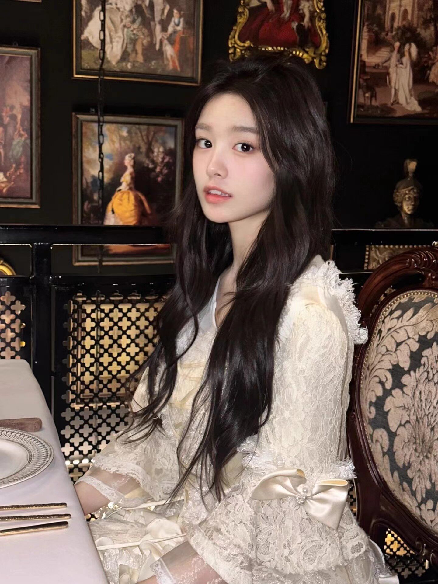 真我整顶全头套假发 大波浪卷发自然蓬松 蕾丝无痕隐形不露边 真发材质可烫染造型