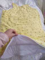 Custom-made cotton hand-knitted sleeping bag