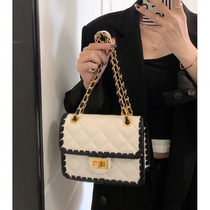 Package Bag Woman 2023 new Summer Advanced Sensation Texture Small Crowdg Chain Bag Small Scent Wind Single Shoulder Diagonal Satchel Bag