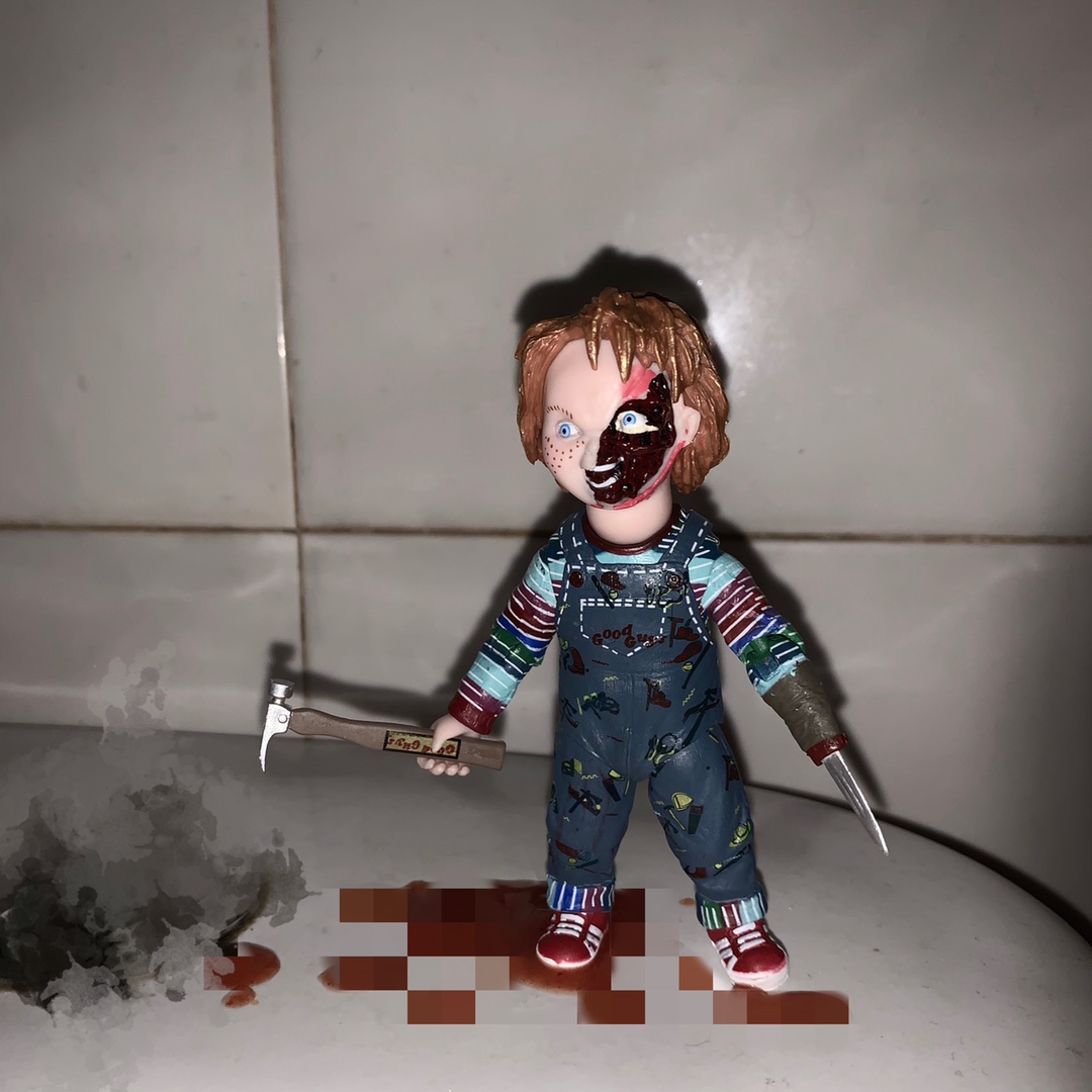 Spirit Halloween 2 Ft Chucky Doll Decoration