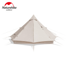 Naturehike Lang 6 4 Outdoor camping picnic Cotton pyramid tent Outing thickened tent