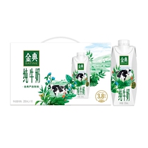 New goods in December) Yili Jin Dian Pure Milk Dream Cover 250ml * 10 Boxes Adult Student Breakfast Partner