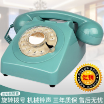 Kim Shundi retro-antique old field telephone plug-in telephone mobile connected wireless fixed telephone