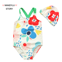 Childrens professional swimsuit female training girl conjoined quick-drying ins girl swimsuit child Princess cute Japanese