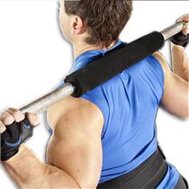 black barbell pad squat bar shoulder protector weight liftin