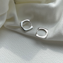Give back to the section Sleep Without Picking Up Earrings Geometric Minima Short earbuts 925 pure silver Personality Earrings Woman
