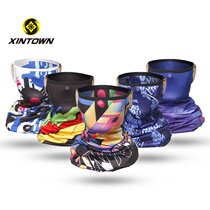 Magic headscarf mens scarf womens neck cover summer thin sunscreen mask riding neck protection mask head cover outdoor variety