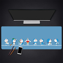Cartoon Oversize Mouse Pad Sublock Side Thickened Creative Personality Gaming Keyboard Table Mat Cute Girls Office Set Up