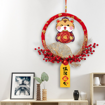 2022 New Years Spring Festival pendants Qiao relocating to the new residence Living room Spring Festival arranged supplies gate decoration Xuanguan hanging decoration