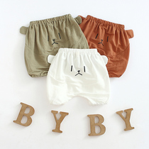 Baby big pp pants summer thin mens baby butts pants in summer wear pants baby shorts womens childrens summer clothes
