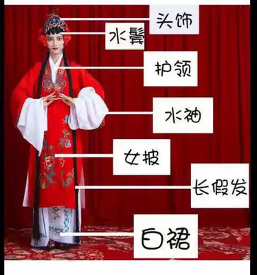 Huadan costume female adult children's opera costume drama costume Chinese style