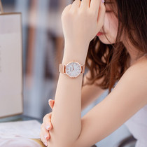 Swiss Ten Watch Ladies Fashion Trends Students Waterproof Jane Temperament Quartz Nameplate Ultrathin
