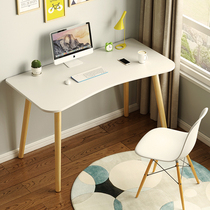 Arc Rounded Corner Computer Desk Desktop Home Desk Brief Desk Study Desk Bedroom Desk Student Writing Desk