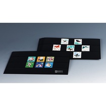 German Linde insert ticket card 4 lines black bottom TK0774 collection of empty volumes of paper coin large-capacity stamp collection