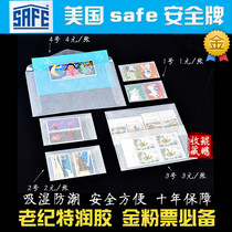 US imported safe paper pouch stamps coin paper oil-paper moisture moisture-proof stamp book Lighthouse inside page