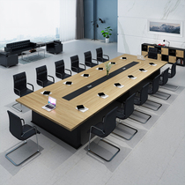  Thickened conference table Creative training table Simple modern large conference desk Multi-person long table office furniture